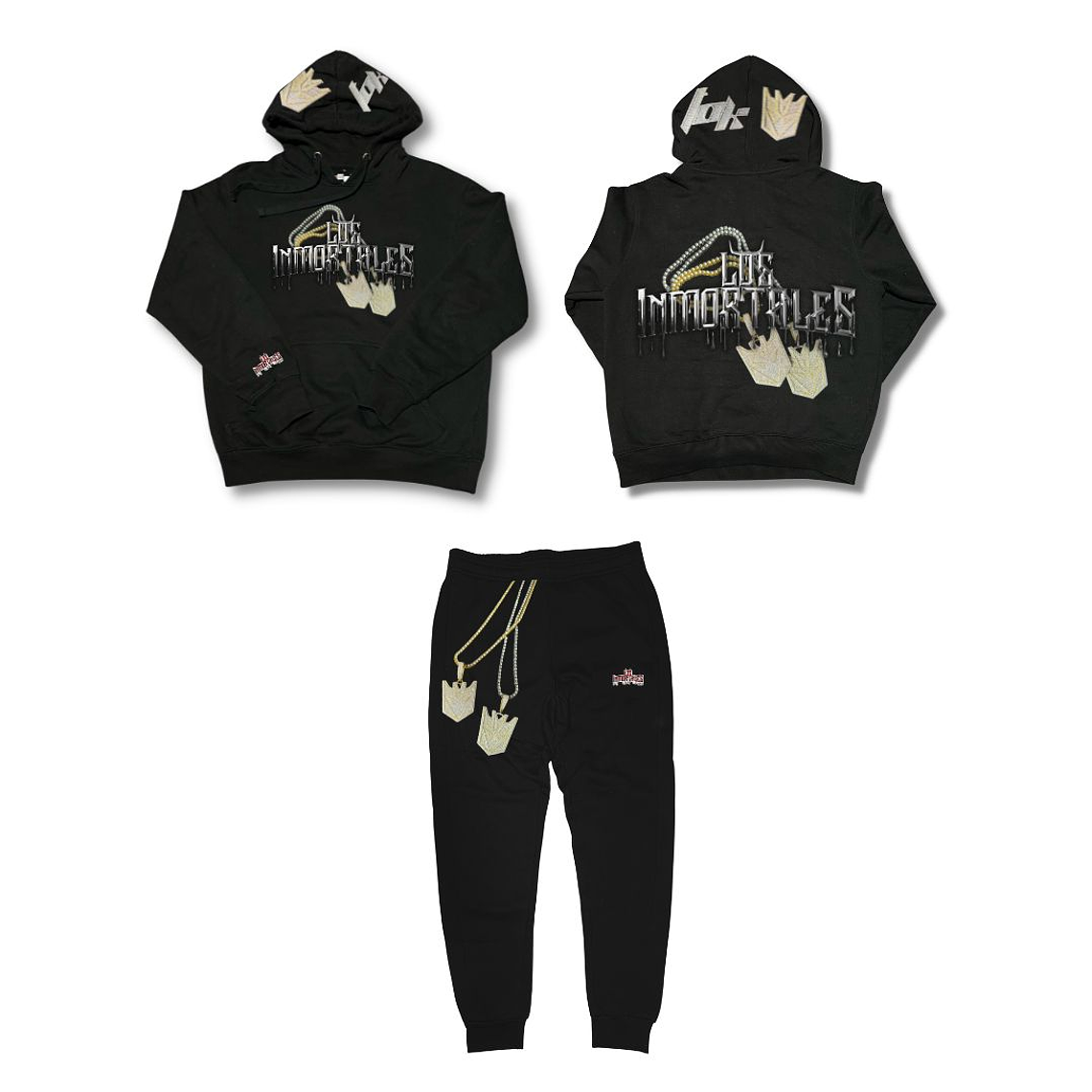 Conjunto LOS INMORTALES x TOK. Decepticons Negro 1