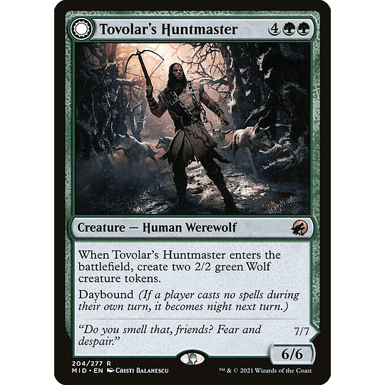 Tovolar's Huntmaster // Tovolar's Packleader