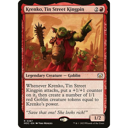 Krenko, Tin Street Kingpin