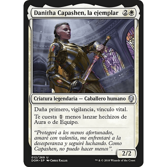 Danitha Capashen, la ejemplar