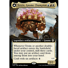 Tetzin, Gnome Champion // The Golden-Gear Colossus