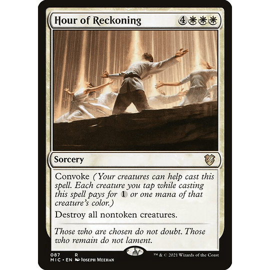 Hour of Reckoning