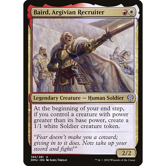 Baird, Argivian Recruiter