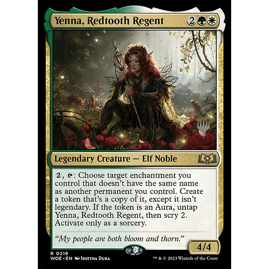 Yenna, Redtooth Regent