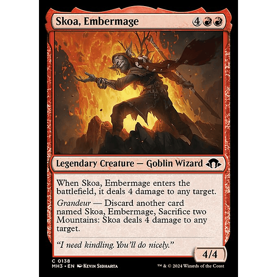 Skoa, Embermage