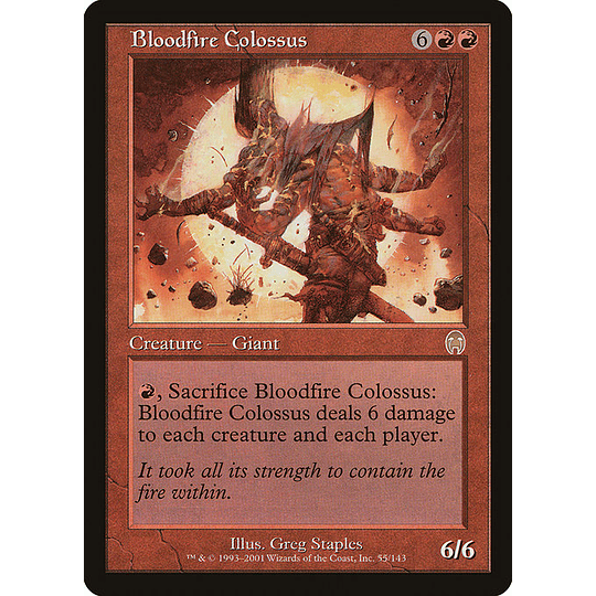 Bloodfire Colossus (Español)