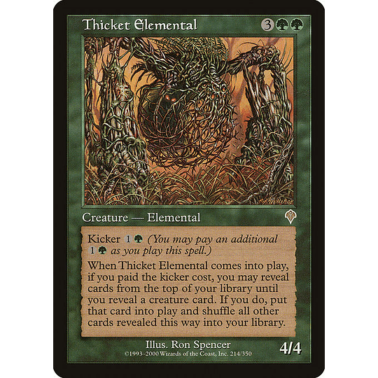 Thicket Elemental (Español)