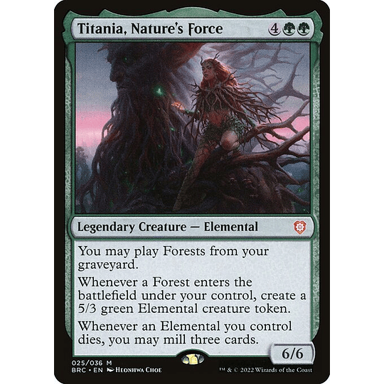 Titania, Nature's Force