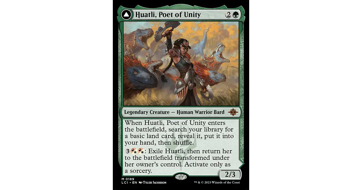 Huatli, Poet of Unity // Roar of the Fifth People | ES