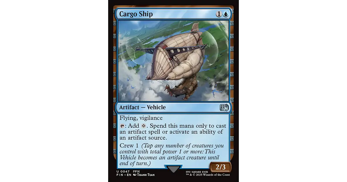 Cargo Ship (foil) | EN | NM | FIN