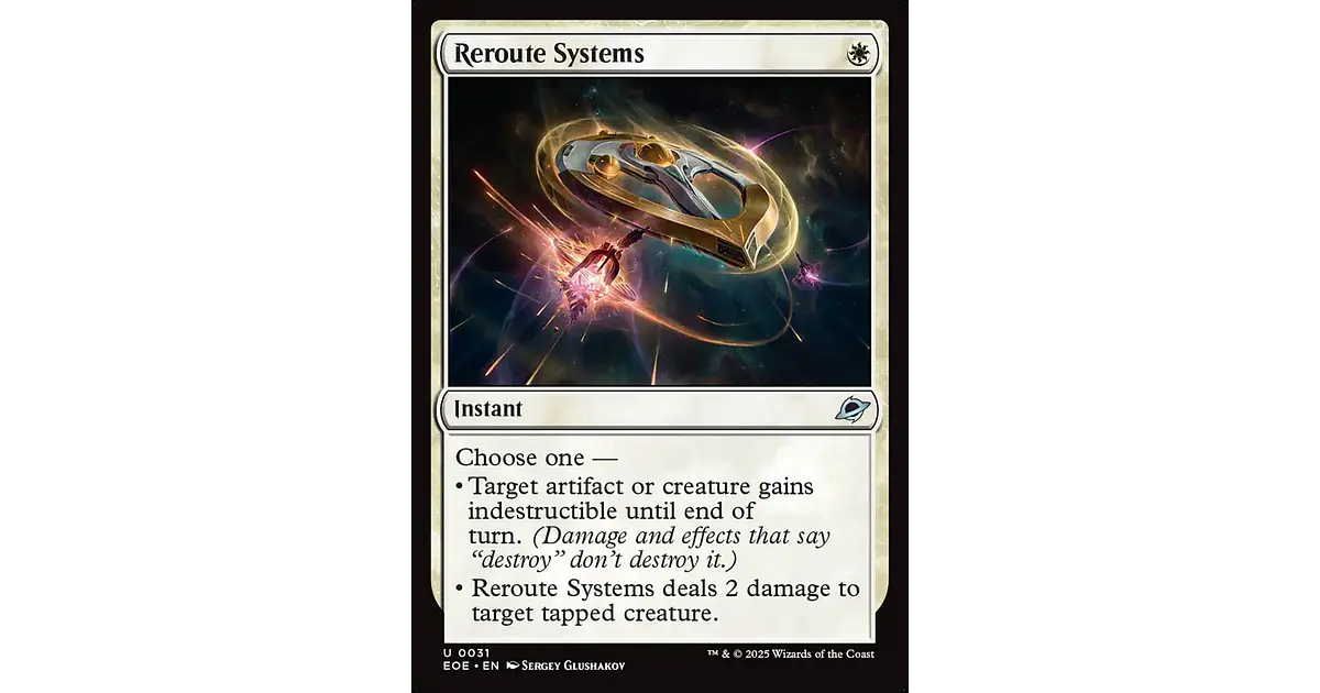 Reroute Systems | EN | NM | EOE