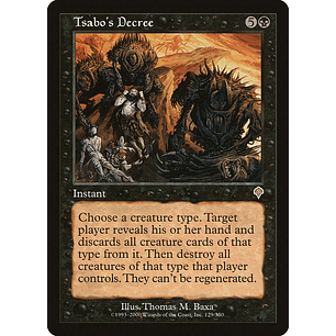 Tsabo's Decree (Retro Frame) | ES | NM | INV