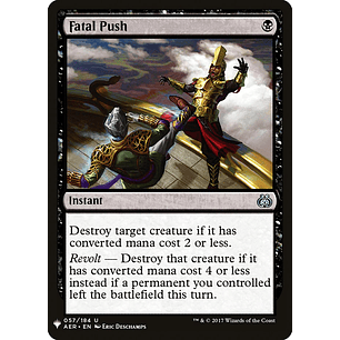 Fatal Push | EN | NM | PLST