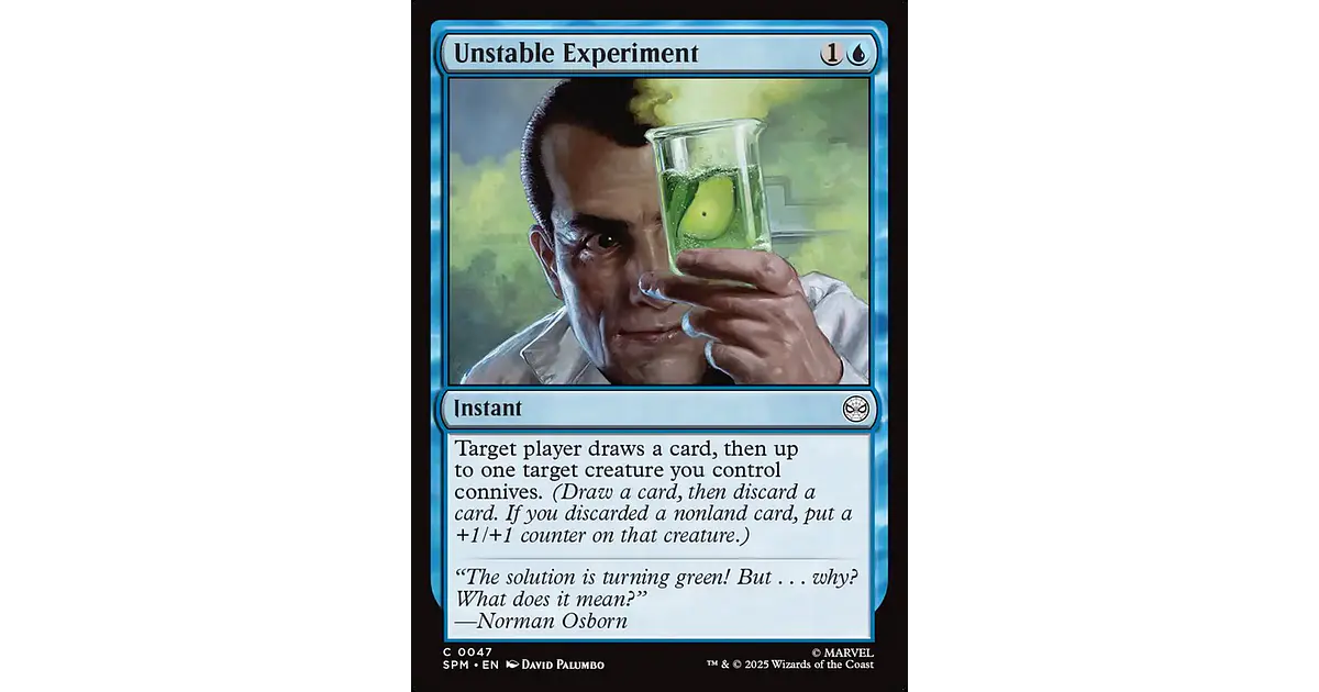 Unstable Experiment (foil) | EN | NM | SPM