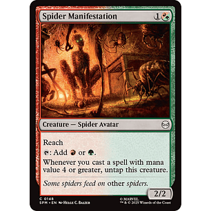 Spider Manifestation | EN | NM | SPM