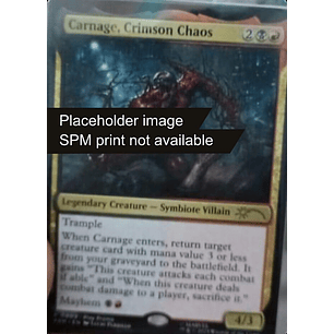 Carnage, Crimson Chaos | EN | NM | SPM