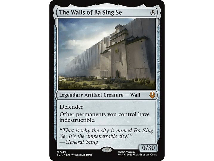 The Walls of Ba Sing Se (foil) | EN | NM | TLA 1
