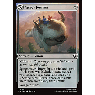 Aang's Journey (foil) | EN | NM | TLA