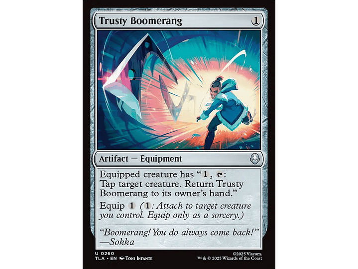 Trusty Boomerang | EN | NM | TLA 1