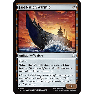 Fire Nation Warship | EN | NM | TLA