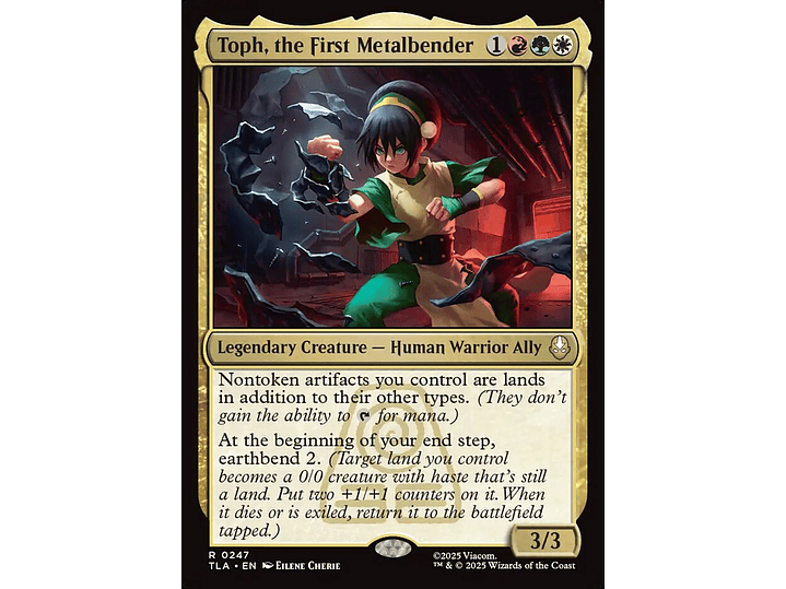 Toph, the First Metalbender | EN | NM | TLA 1