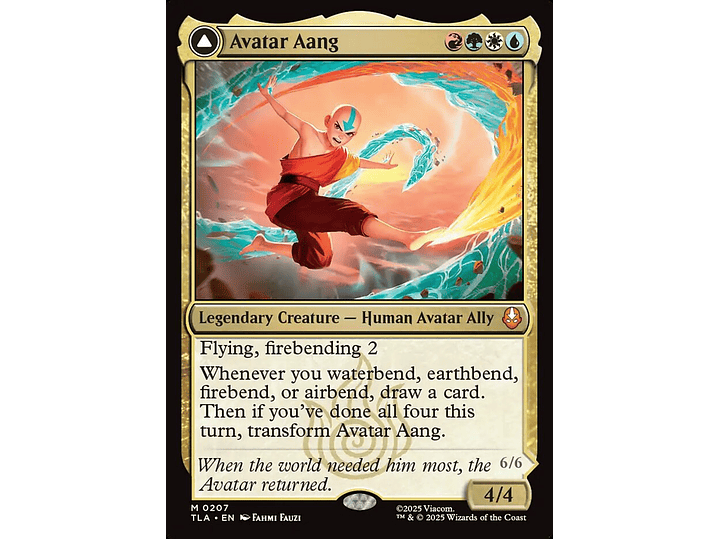 Avatar Aang // Aang, Master of Elements | EN | NM | TLA 1