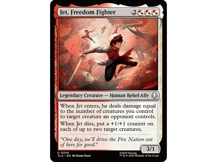 Jet, Freedom Fighter | EN | NM | TLA 1