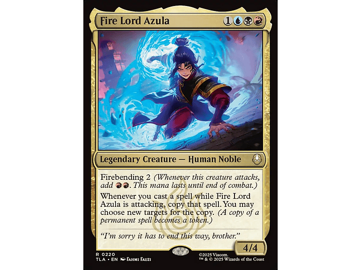 Fire Lord Azula | EN | NM | TLA 1