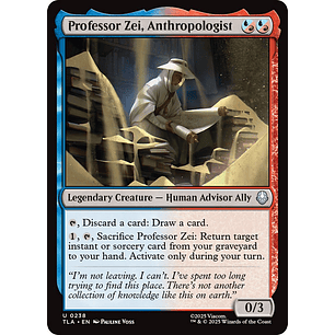 Professor Zei, Anthropologist | EN | NM | TLA
