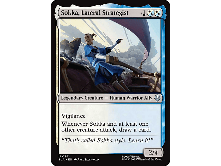 Sokka, Lateral Strategist | EN | NM | TLA 1