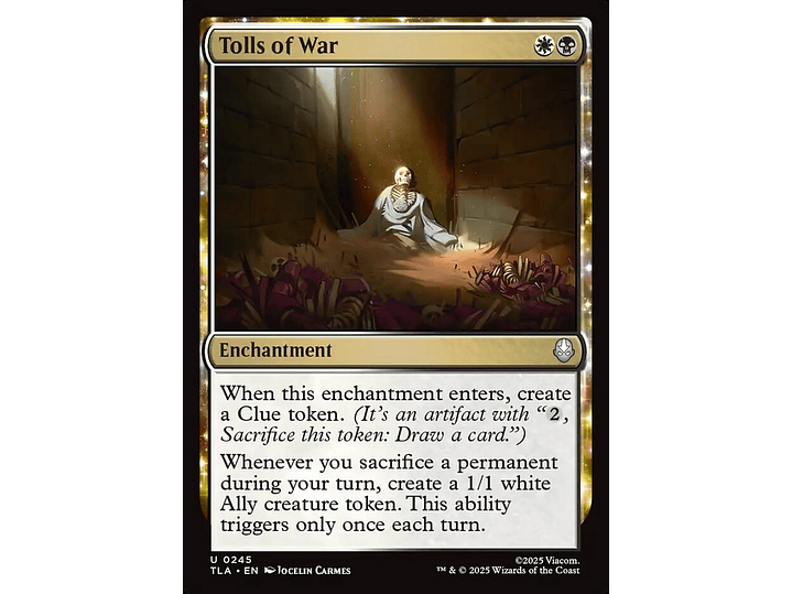 Tolls of War | EN | NM | TLA 1