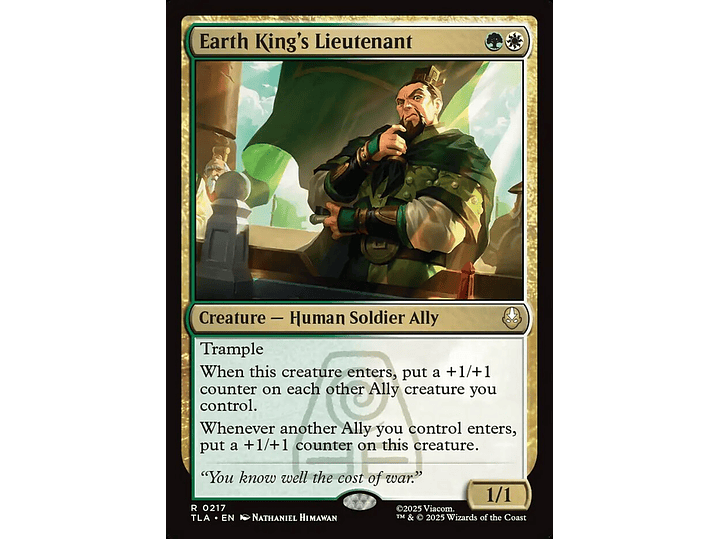 Earth King's Lieutenant | EN | NM | TLA 1