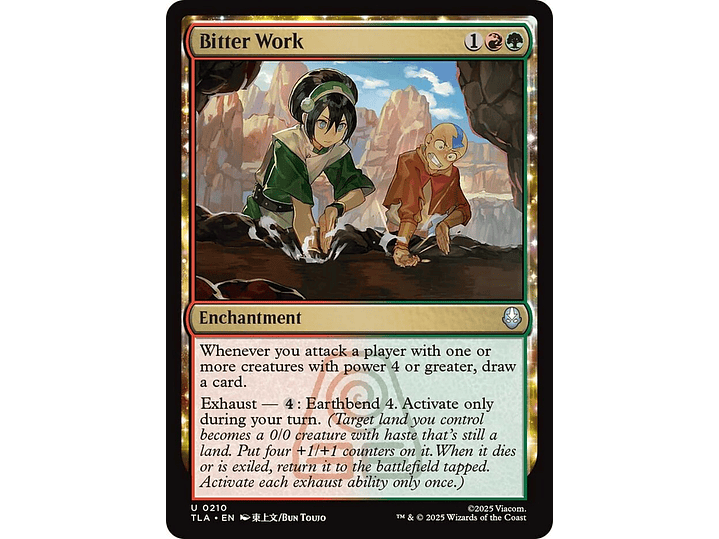 Bitter Work | EN | NM | TLA 1