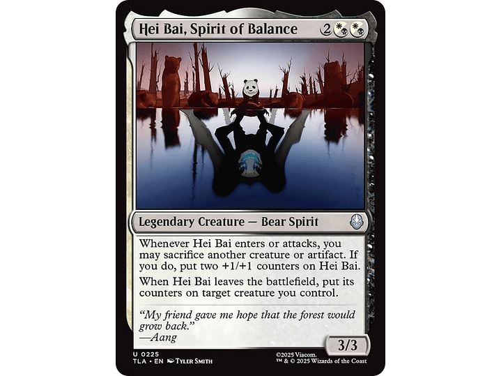 Hei Bai, Spirit of Balance | EN | NM | TLA 1