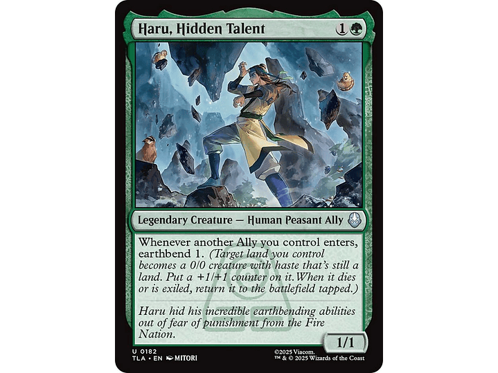 Haru, Hidden Talent | EN | NM | TLA 1