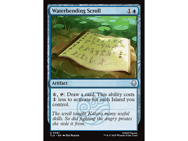 Waterbending Scroll | EN | NM | TLA 1