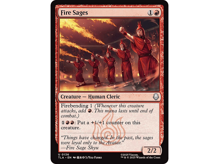 Fire Sages | EN | NM | TLA 1