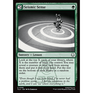 Seismic Sense | EN | NM | TLA