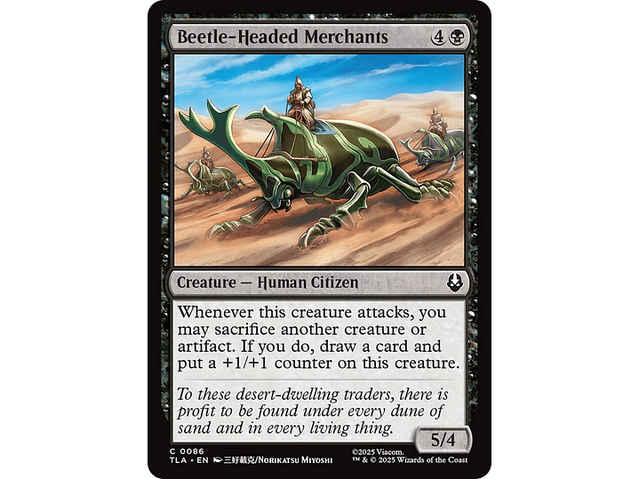Beetle-Headed Merchants | EN | NM | TLA 1
