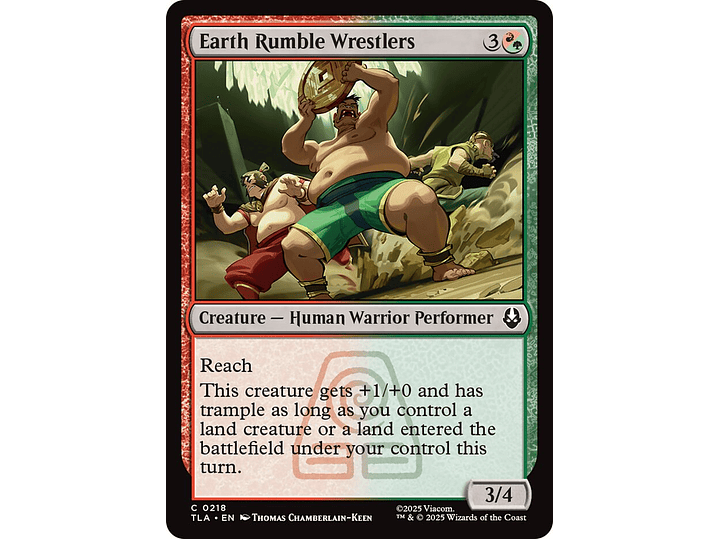 Earth Rumble Wrestlers | EN | NM | TLA 1