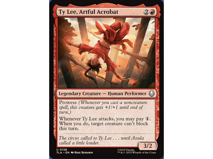 Ty Lee, Artful Acrobat | EN | NM | TLA 1