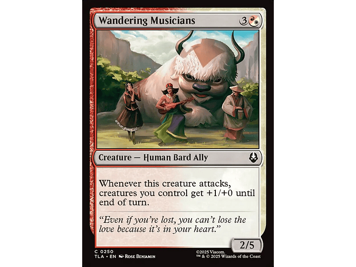 Wandering Musicians | EN | NM | TLA 1