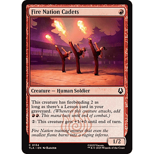 Fire Nation Cadets | EN | NM | TLA