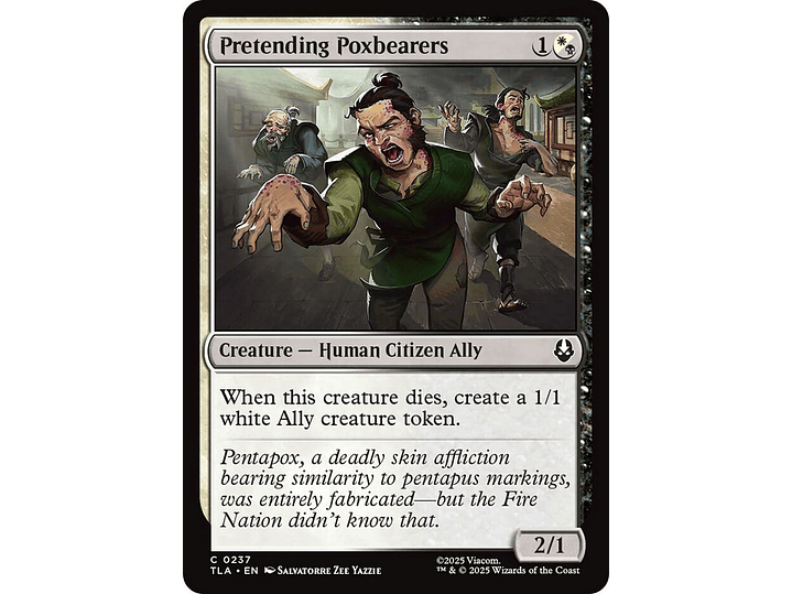 Pretending Poxbearers | EN | NM | TLA 1