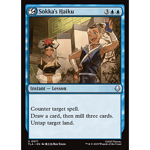 Sokka's Haiku | EN | NM | TLA