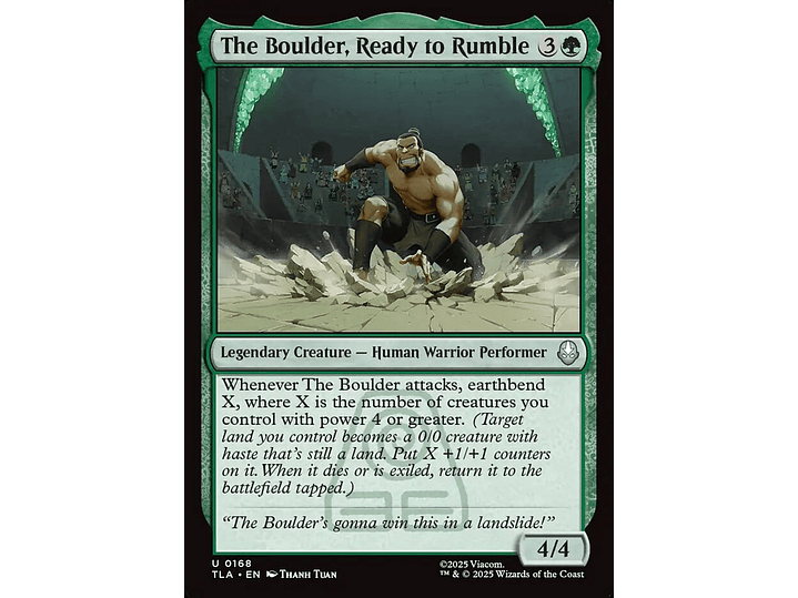 The Boulder, Ready to Rumble | EN | NM | TLA 1