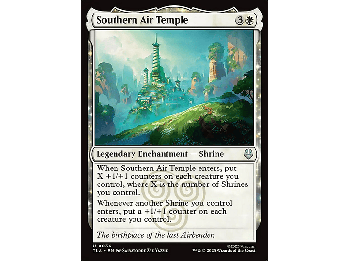 Southern Air Temple | EN | NM | TLA 1