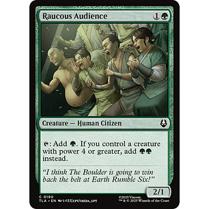 Raucous Audience (foil) | EN | NM | TLA