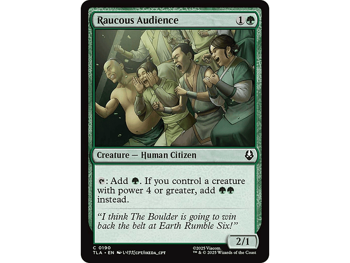 Raucous Audience (foil) | EN | NM | TLA 1