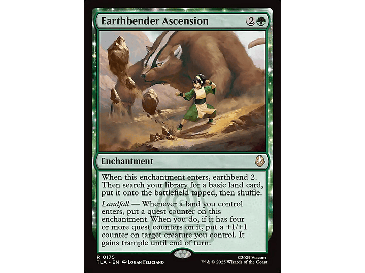 Earthbender Ascension (foil) | EN | NM | TLA 1